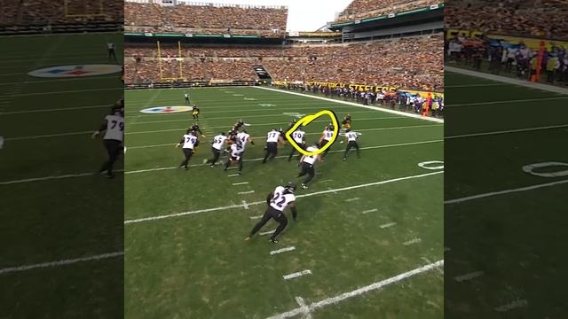 Isaiah Likely catches for a 42-yard Gain vs. Pittsburgh Steelers