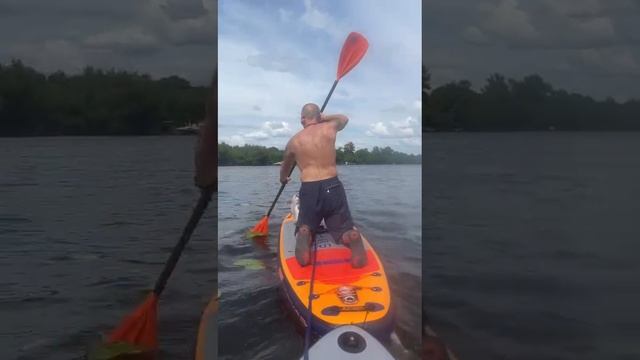 Рокси первый раз на сапе )