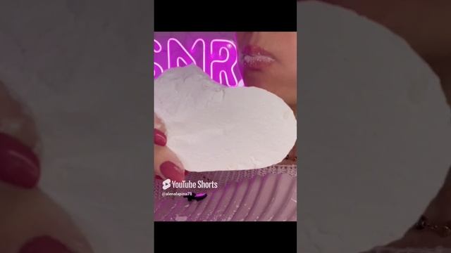 ASMR only dry crunch of chalk_ мел Водный #asmr #chalksounds #asmrsounds #eatingsounds 💥