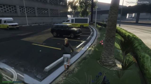 gta 5. трейси против копов 7: уличная разборка на дороге.