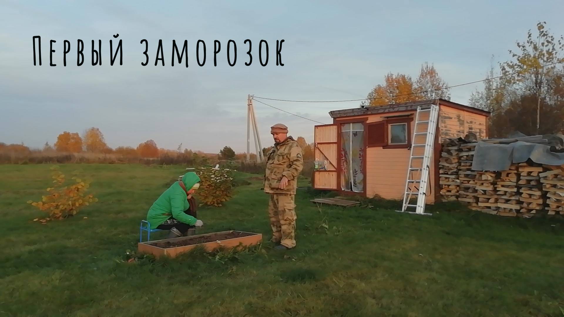 19.10.2024 Первый заморозок.
