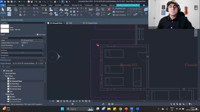 57. Creating Complete Sunshade & Painting  for Hostel Building -Wow (Видеоуроки на английском языке)
