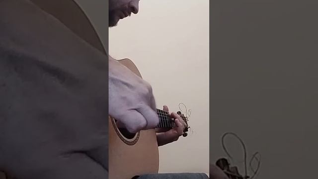 Фрагмент пьесы для гитары - Guitar piece fragment