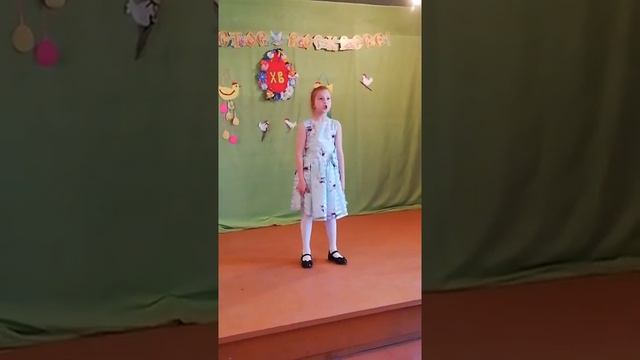 Проза "Дочь" Борис Ганаго. Соня Абдуллаева, воспитаница воскресной школы"Спас на Нерли" 2019г.