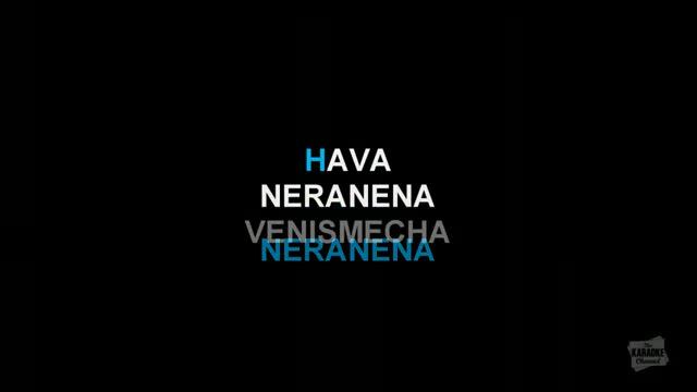 Hava Nagila in the style of Traditional karaoke