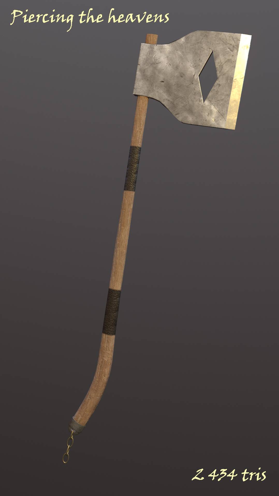 Axe "Piercing the heavens"
#3d #3dmodel #3dmodeling #maya