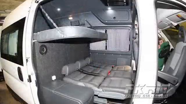 Переоборудование фургона Peugeot BOXER