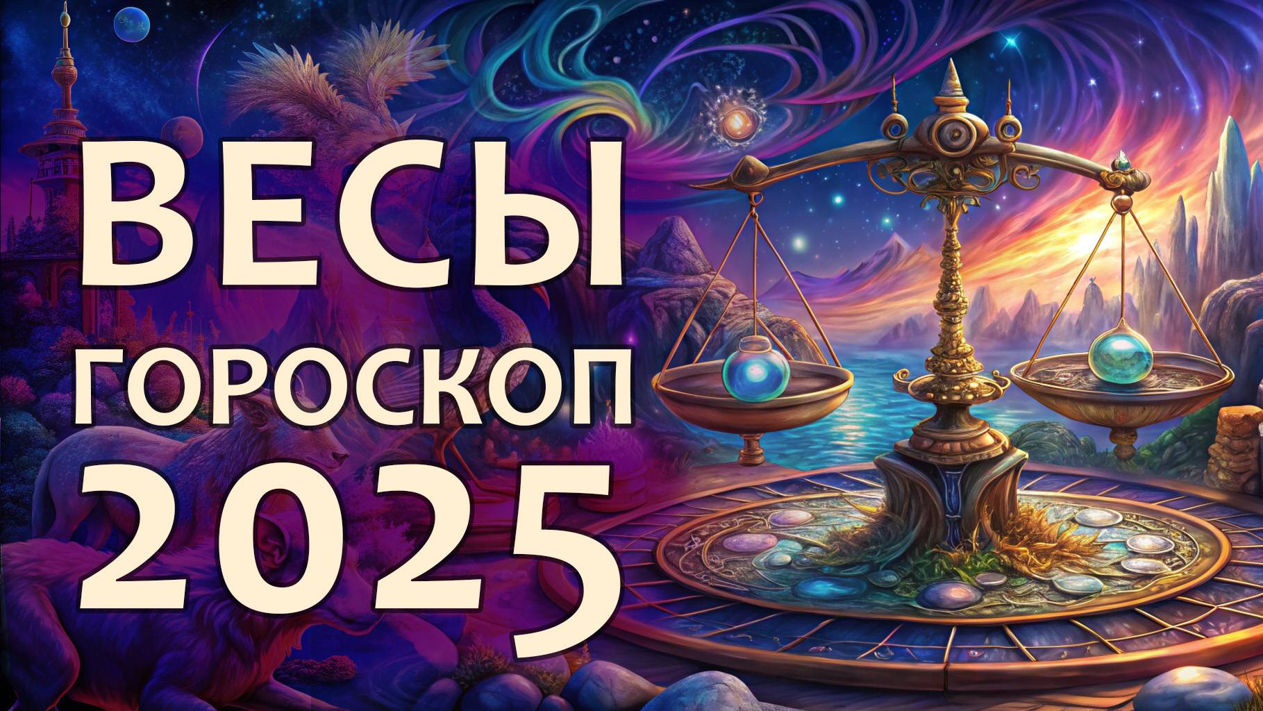 Гороскоп Весы на 2025 год