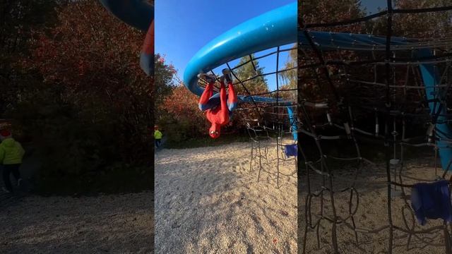 He didn't expect to see Spider-Man