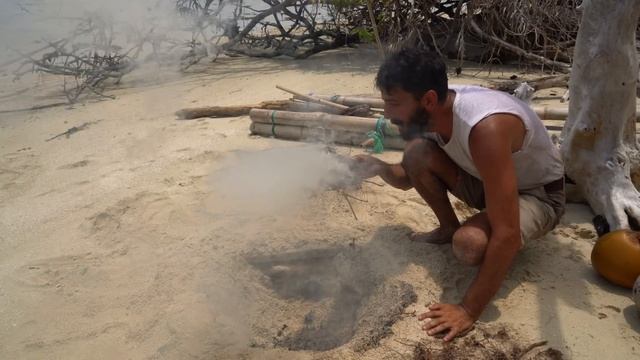 3 DAYS solo survival on island (NO FOOD, NO WATER, NO SHELTER) Catch and Cook. Bushcraft Camping