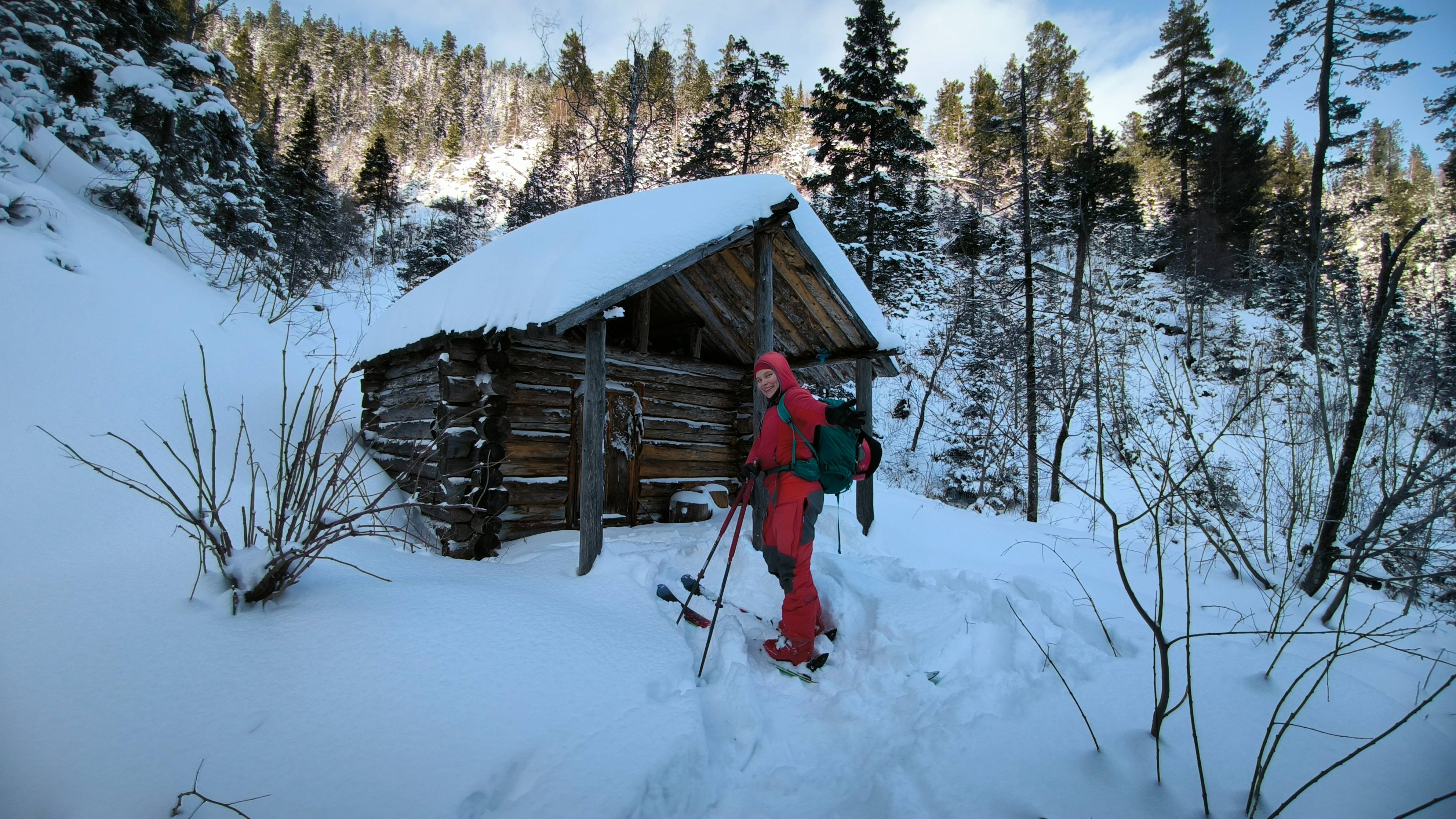 Скитур на горе Травянистая