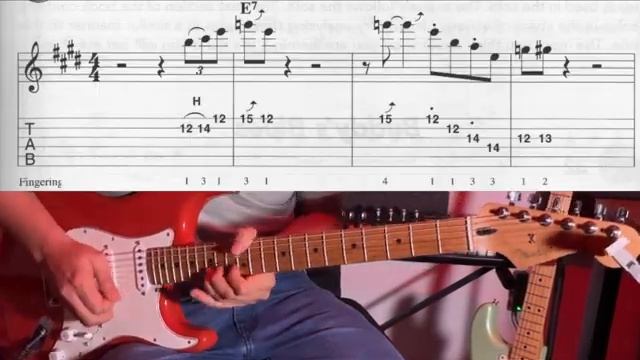 Gimme Some Space - Blues Guitar Solo(tab)