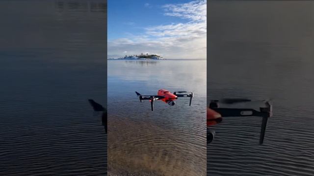 ПОД ПРИЦЕЛОМ ДРОНА / Autel EVO 2 PRO V.2 / ЗИМНЯЯ КАРЕЛИЯ / ФОТОПОХОДНИКИ #dronevideo#dropshipping