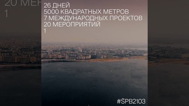 Выставочный проект Петербург 2103 в цифрах