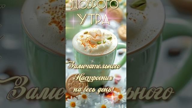 С Добрым утром 💞Замечательного настроения на весь день 😊💖