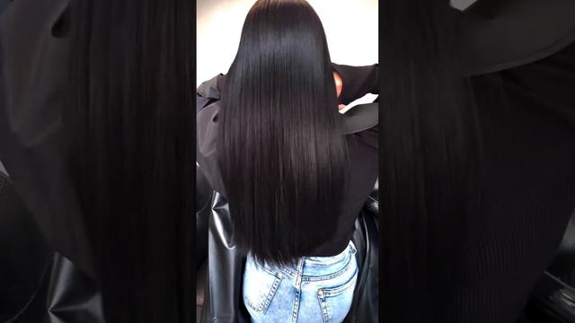 Кератиновое выпрямление