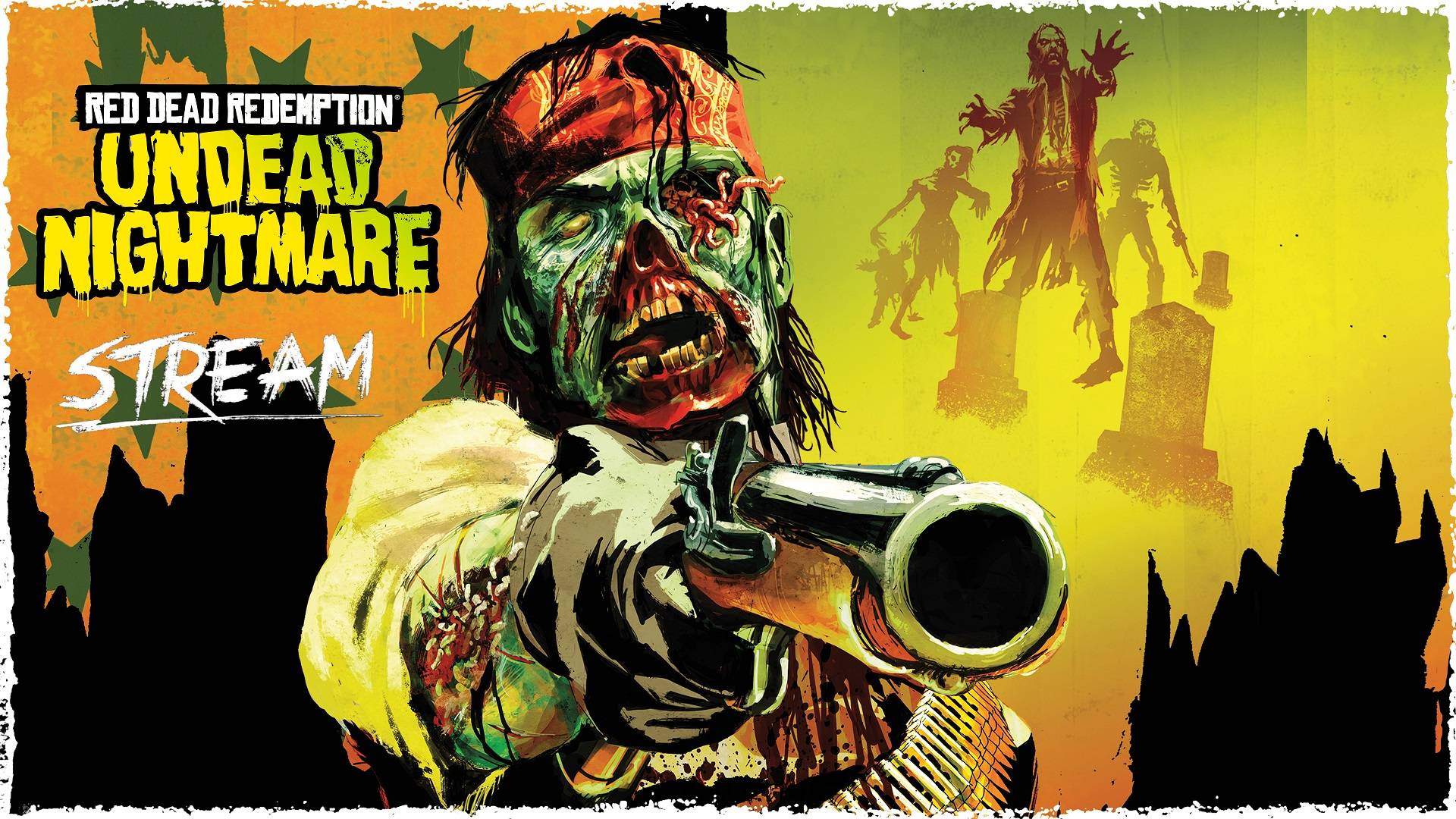 DLC Undead Nightmare Зомби Атакуют Ночной Кошмар в Red Dead Redemption #6