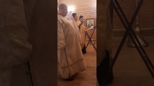 Молебен на татарском 23 февраля 2024 года в Храме апостола Фомы на Кантемировской. Продолжение