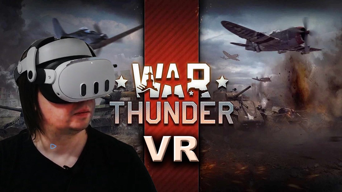 War Thunder в VR на Quest 3 - удобно ли играть?