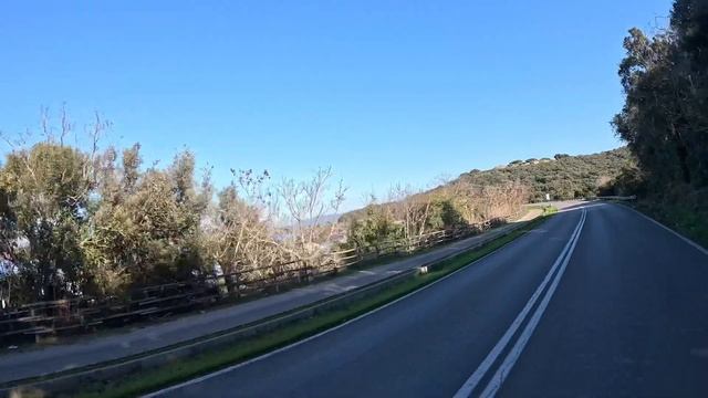 Пол часа релакса под саксофон на мотоцикле вдоль средиземного моря от Livorno до Roma