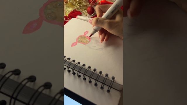 Самодельная зимняя открытка 🎄✨