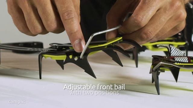 ASCENT - Compact steel Crampons