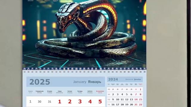 3в1 Змея Киберпанк КЧ_Бк_Мн