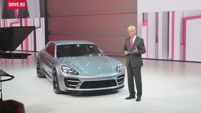 Премьера концепта Porsche Panamera Sport Turismo Design 2012