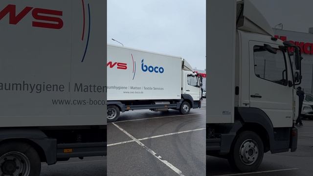 Промтоварный фургон Mercedes-Benz Atego 816, 2017