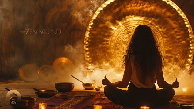 Healing Vibrations Of Gong - Restore Your Mind, Body & Soul | Sound Bath Gong Meditation