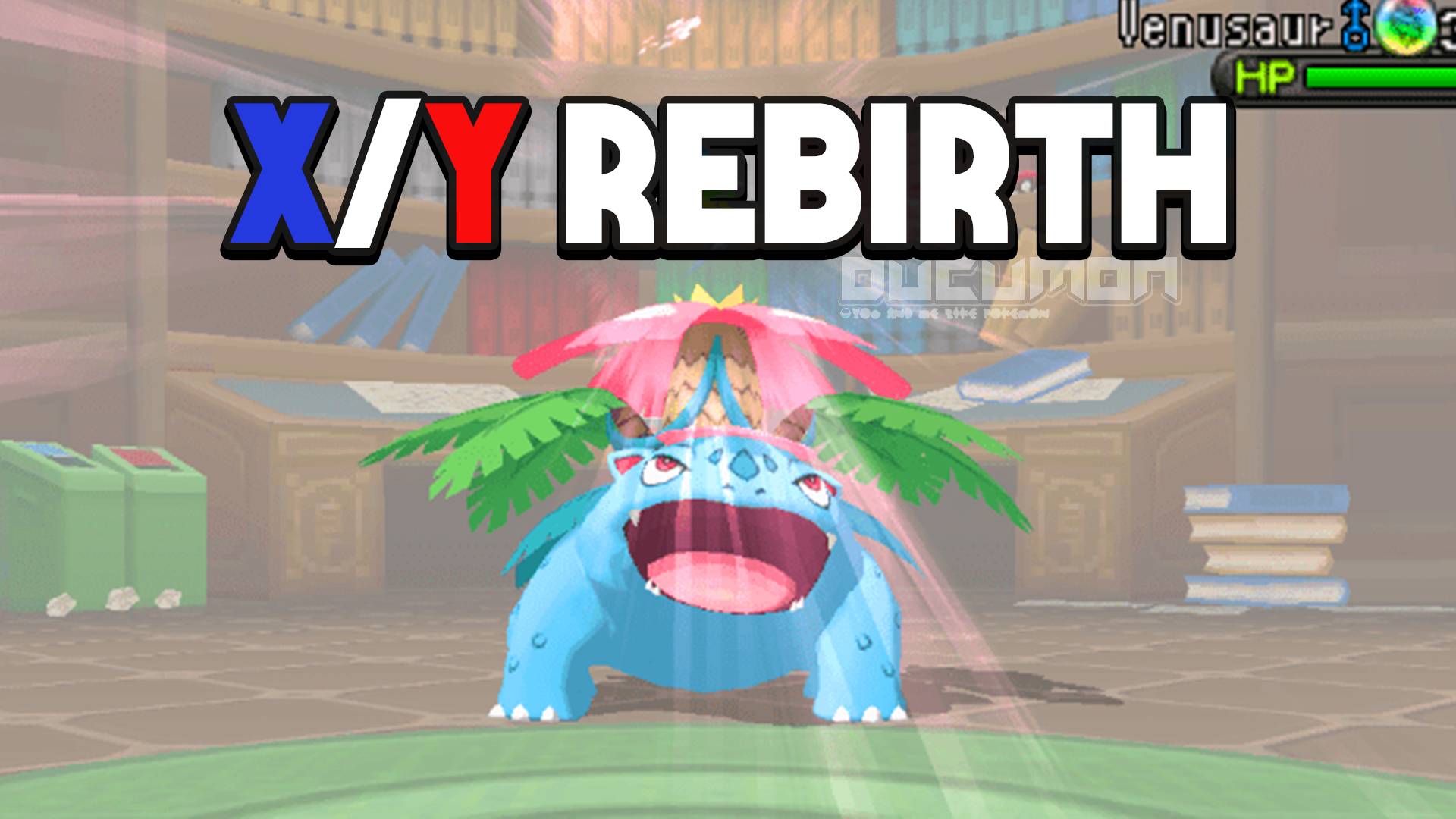 Pokemon X/Y Rebirth - 3DS ROM Взлом небольшой и легкий "фиксированный/измененный по сложности" хак X