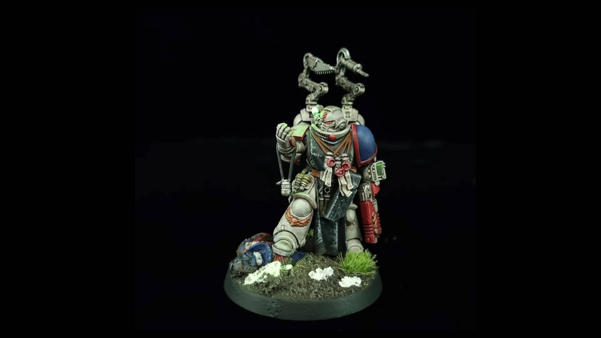 Warhammer 40,000 ｜ How To Paint： Space Marines Apothecary ｜ Part 4