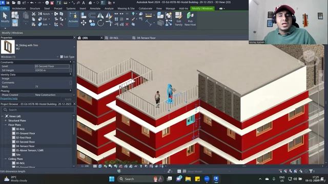66. Placing Plants-Tress - Bushes & Humans in the Building -Awesome!(Видеоуроки на английском языке)