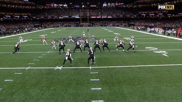 Denzel Ward leaps WAY upstairs for epic deep-ball INT vs. Taysom Hill