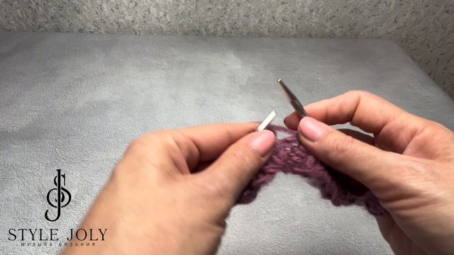 Рисунок Галочка для шапки