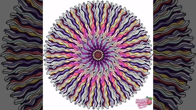 Happy Color. Мандалы