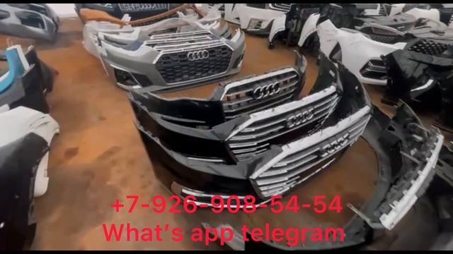 Бампер передний в сборе Audi Q5 FY 2016 2017 2018 2019 2020 решетка радиатора молдинг Юбка бампера