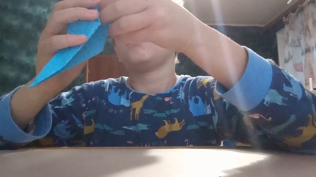 оригами морской конёк