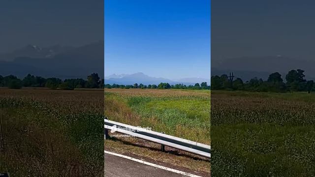 Северная ОСЕТИЯ. Шикарный вид на гору КАЗБЕК