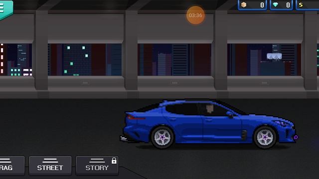 первая часть по игре pixel car 🚘 racer