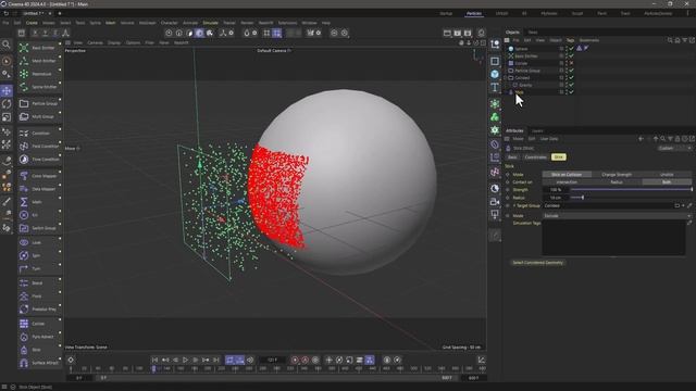 11. Particle interaction with Simulations