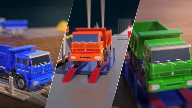 3D видео ролик для "Автобана"