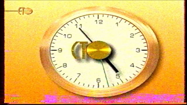 Анонс "Вдова Бланко" + часы на канале СТО. 2004г.