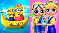Гадкий Я 4: Миньоны на Необитаемой Острове! 32 идеи для кукол ЛОЛ