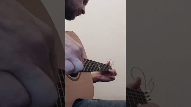 Фрагмент пьесы для гитары - Guitar piece fragment