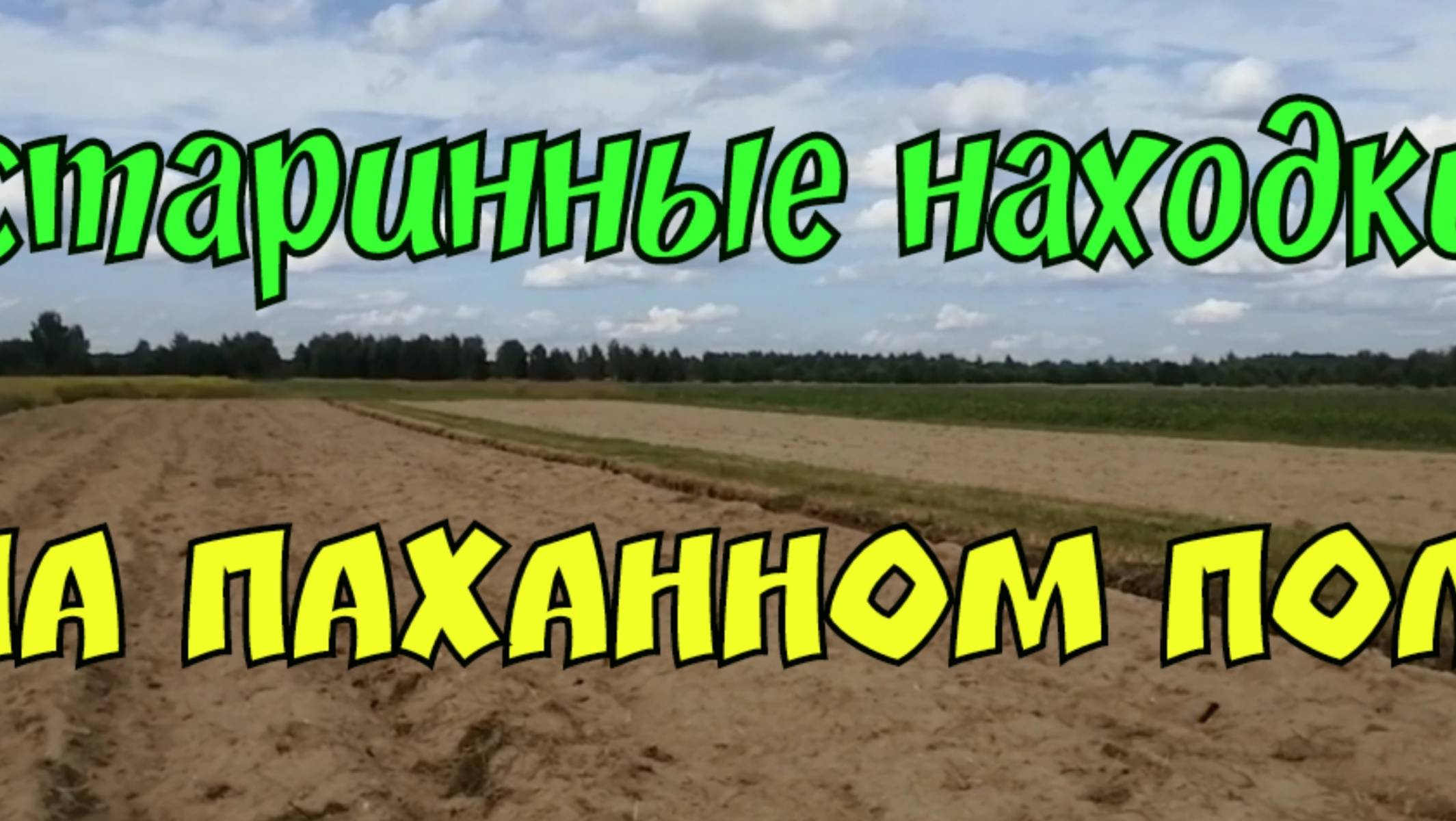 СТАРИННЫЕ НАХОДКИ НА ПАХАННОМ ПОЛЕ. ПОИСК МОНЕТ И СТАРИНЫ С ЭКВИНОКС 800.