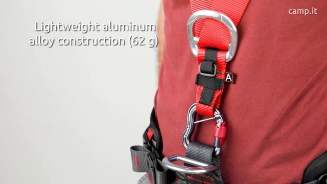 NEXUM - Carabiner designed for suspension harnesses