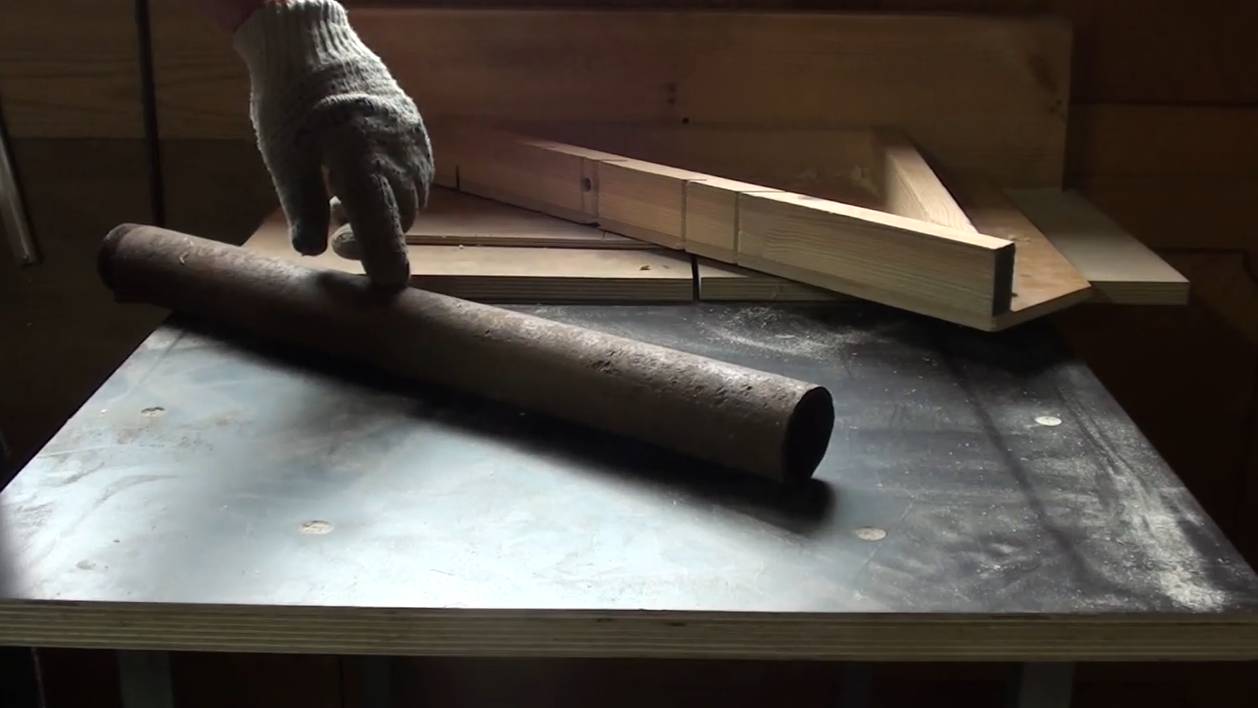 Как ровно обрезать круглую трубу