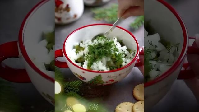 закуска к новому году/ закуска ёлочка/ закуска с тунцом🎄.mp4