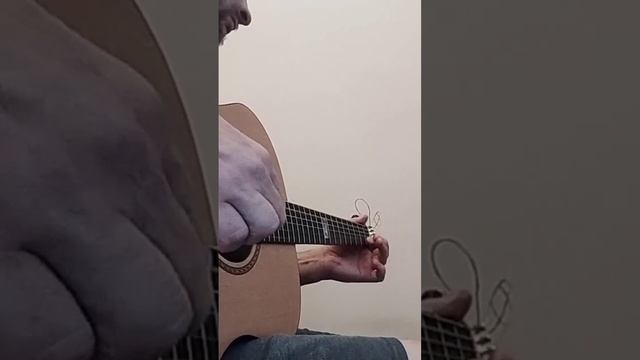 Фрагмент пьесы для гитары - Guitar piece fragment